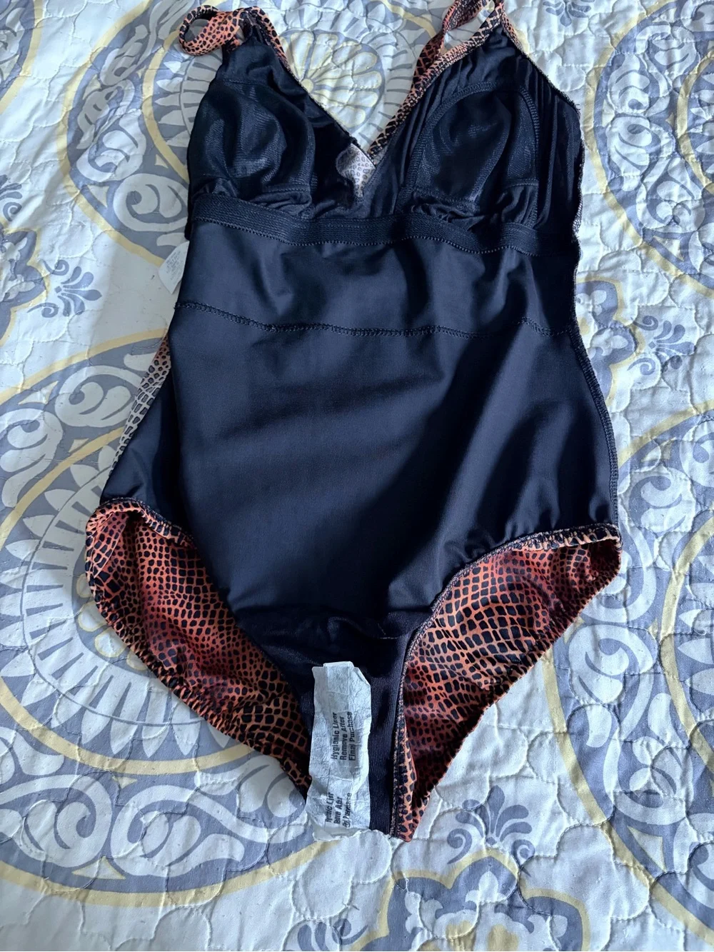 Miraclesuit crocodile print wrap one piece swim suit, 16